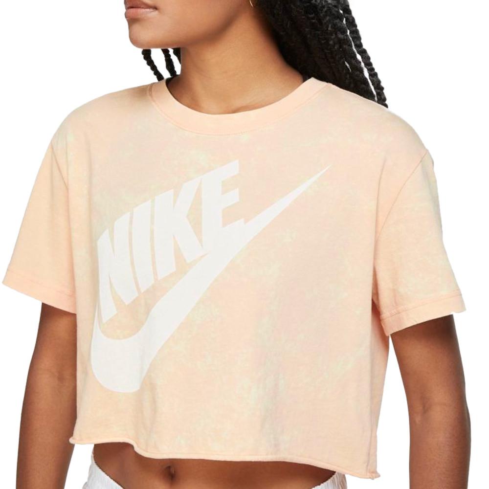 Nike T-shirt Crop Top Femme Nike Wash Futura