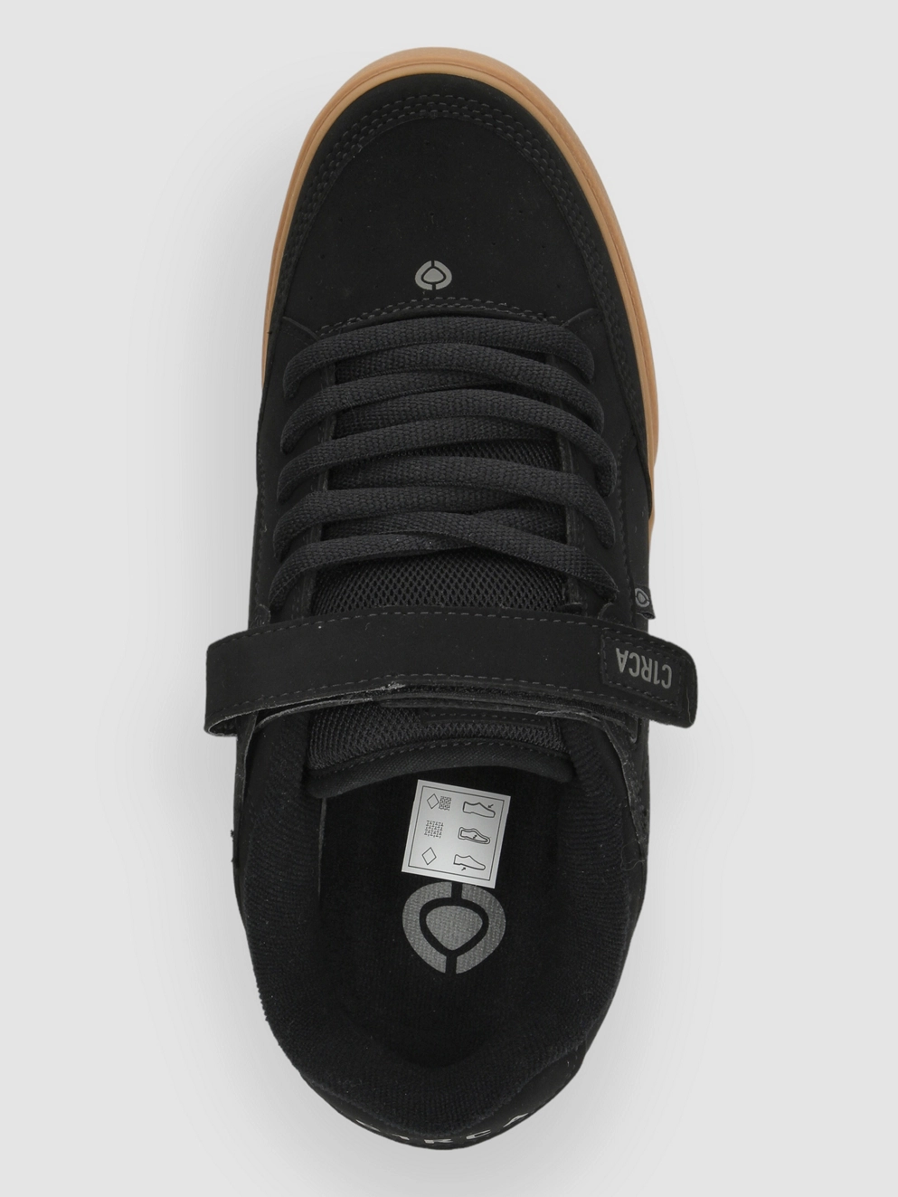 C1rca 205 Vulc Skate Shoes black/gum