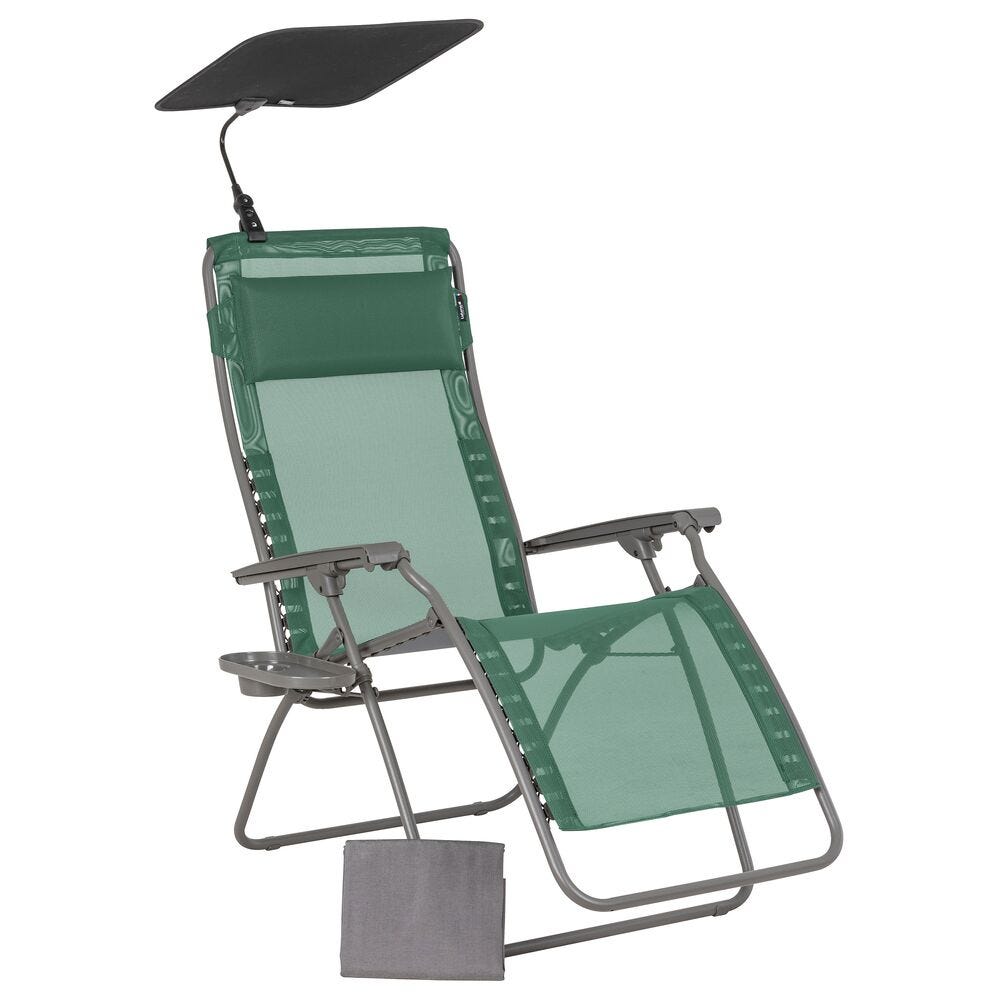 Set Relaxsessel und Zubehör Zen Edition Batyline® Iso Grün Foret
