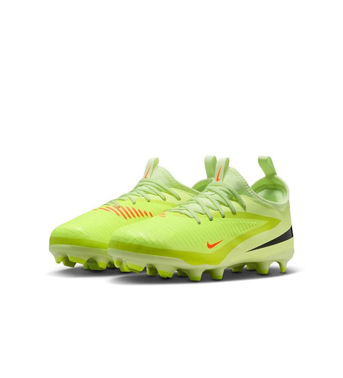 Nike JR PHANTOM 6 LOW ACAD FG/MG HM9203-800 HYPER-CRIMSON-BLACK-LIMELIGHT