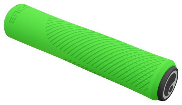 Paire de Grips Ergonomiques Ergon GXR Team Vert Laser