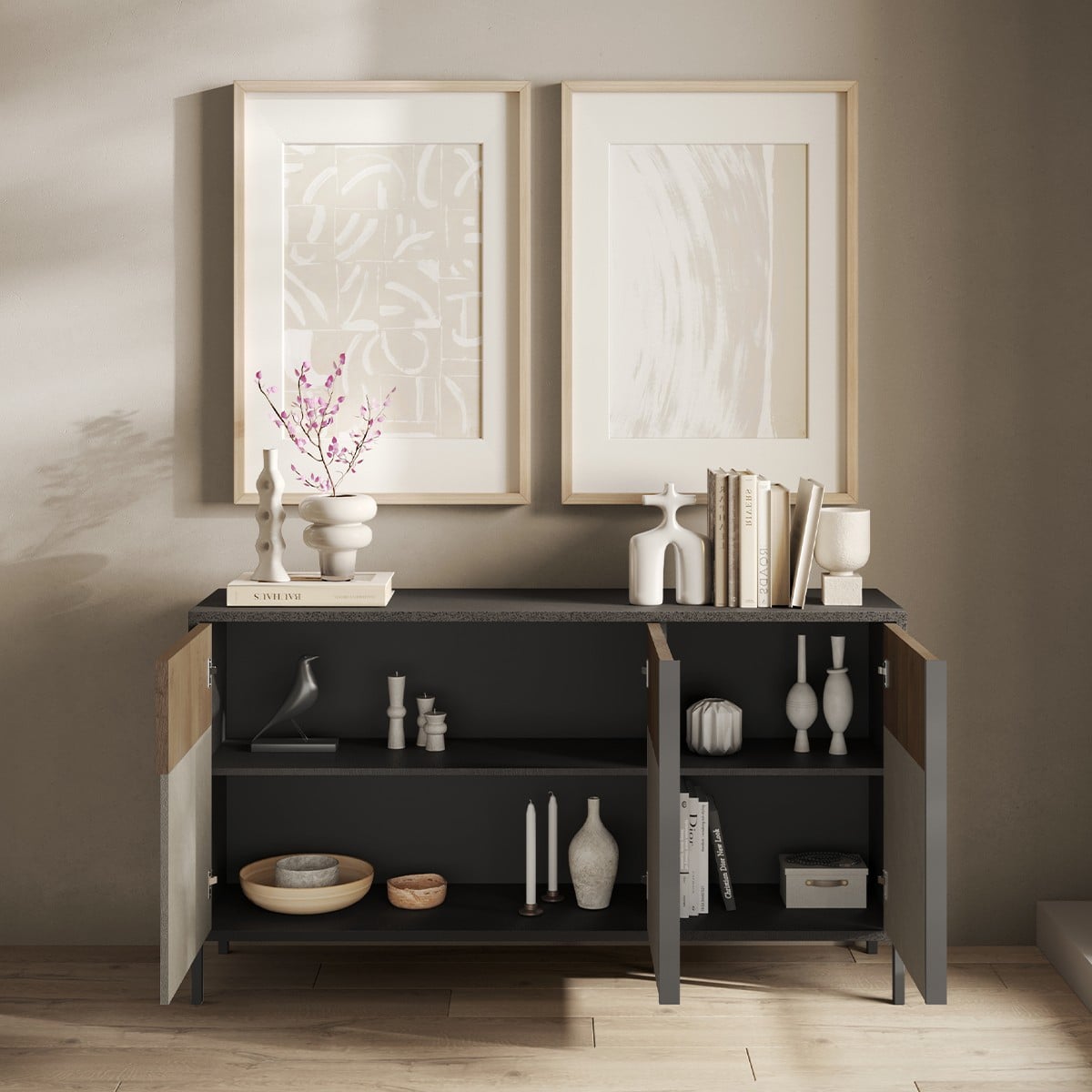 Calicosy - EVEREST Klein buffetkastje - H86 cm