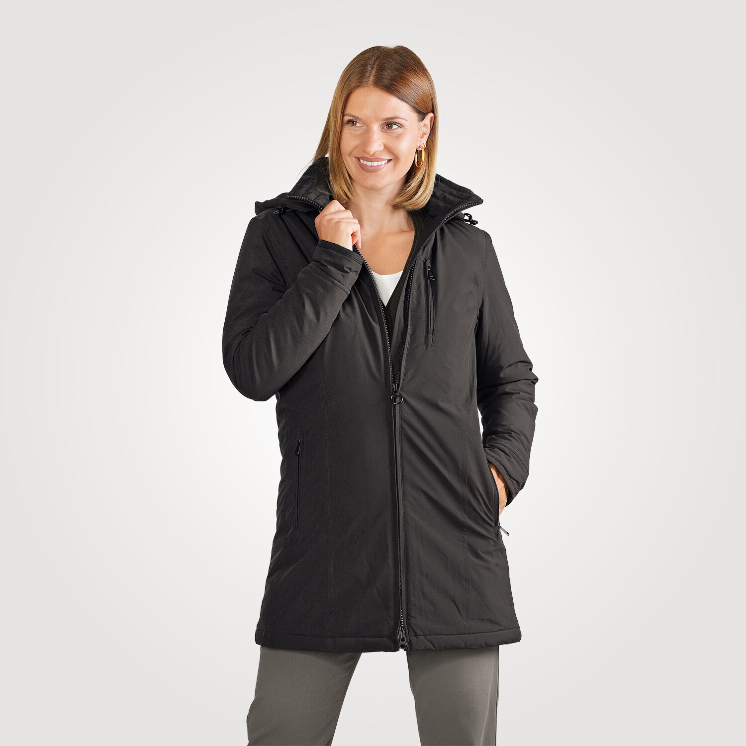 Wärmende Damen Parka von Beverly