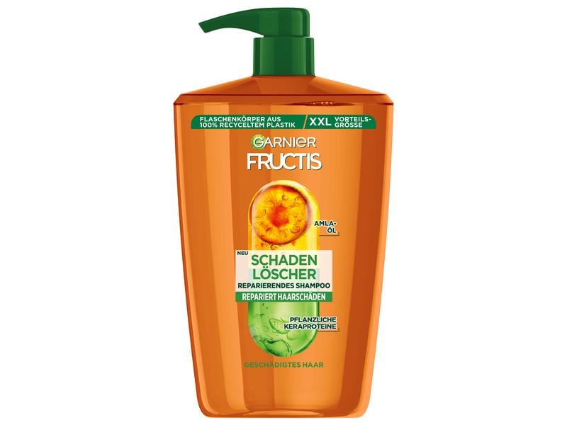 Garnier Shampoo Goodbye Damage 1000 ml Haarshampoo mit Amla-Öl und reparierenden Keraproteinen
