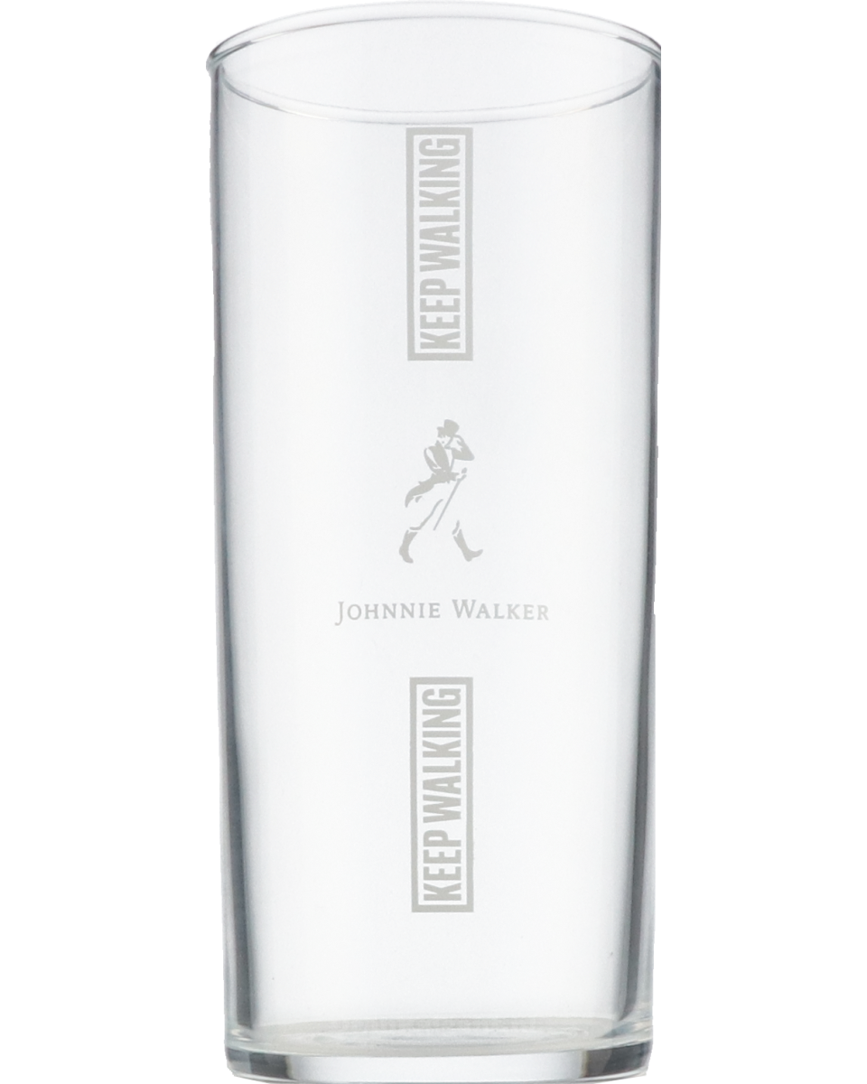 Johnnie Walker Keep Walking Longdrink Whiskyglas Recht Klein 25 cl