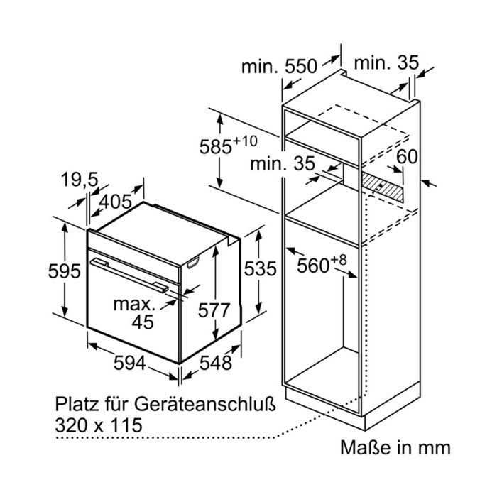 Siemens Einbau-Backofen iQ700 HB674GBS1