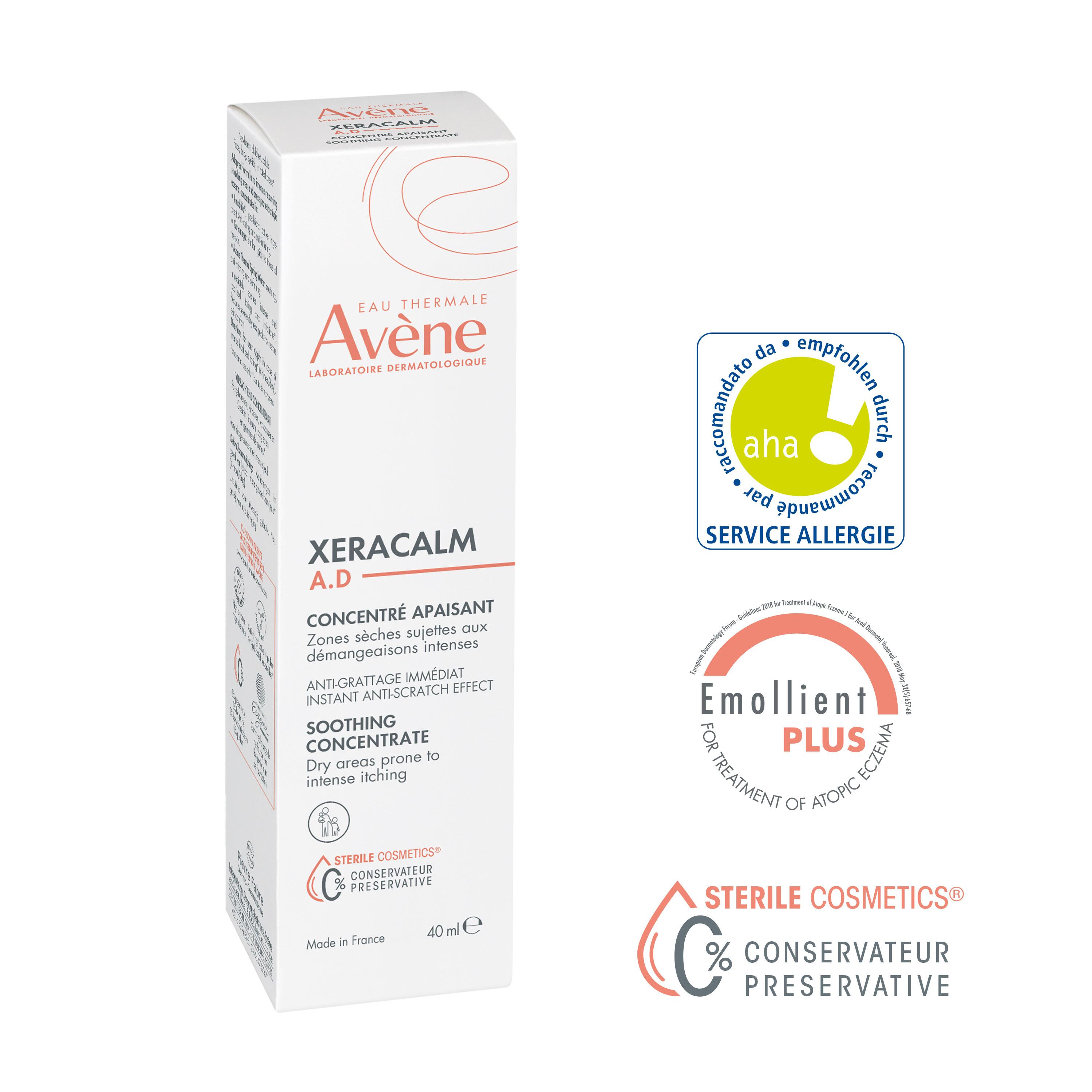 AVENE XeraCalm A.D Konzentrat<br>40 ml, Tube, Konzentrat, beruhigend