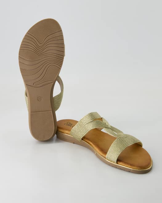 Ella Cruz 2515007 Pantoletten in Gold