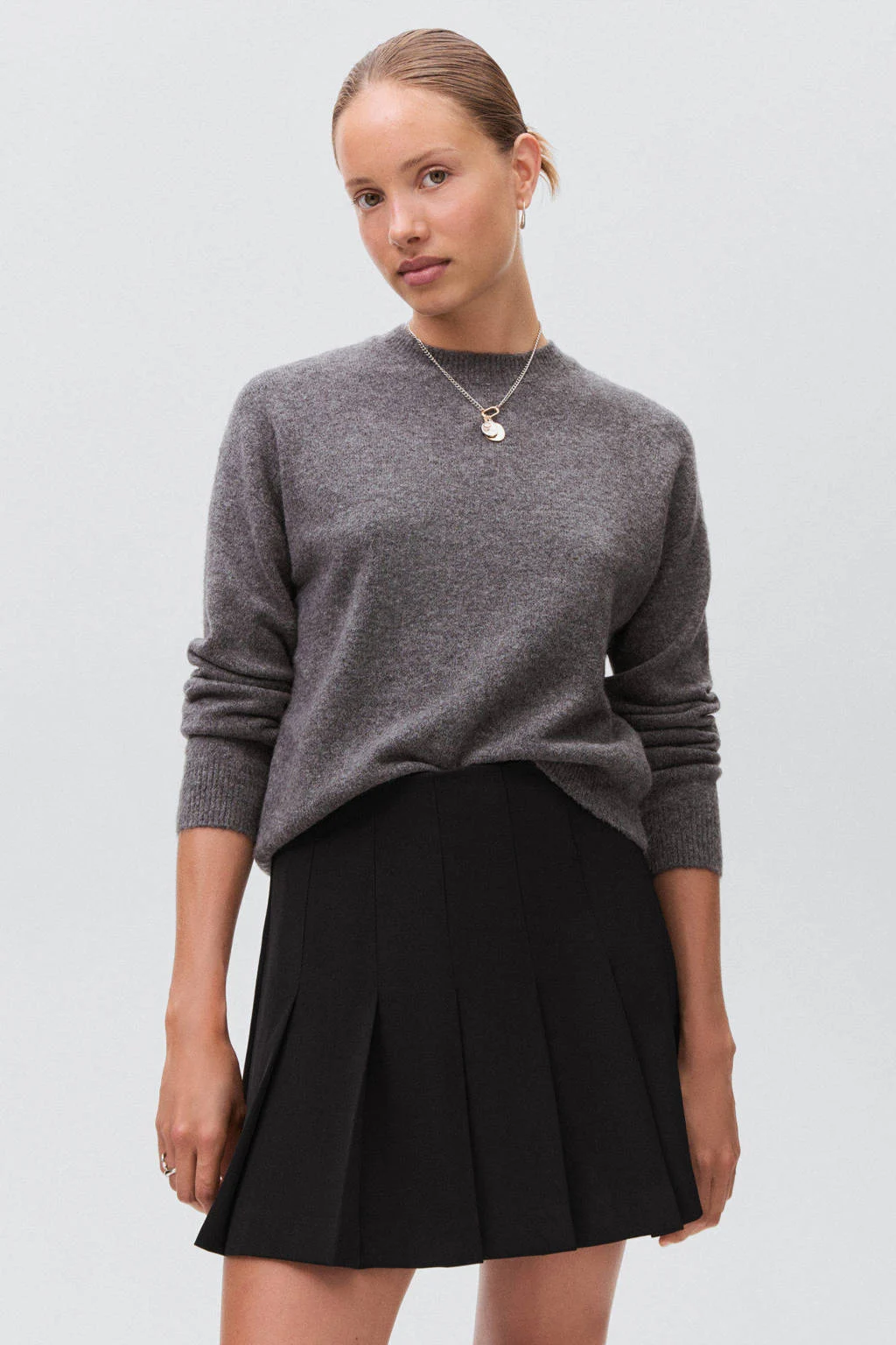 MANGO TEEN skort zwart