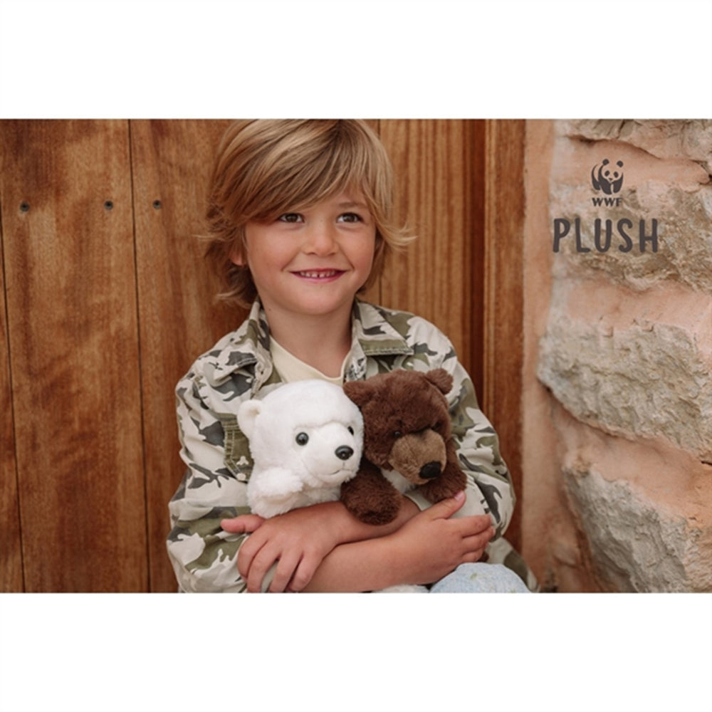 WWF Plush ECO Grizzlybjørn Brown 25 cm
