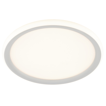 Brilliant LED plafondlamp Carloz wit Ø30 cm