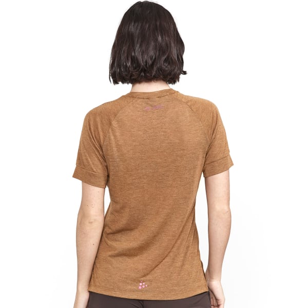 T-shirt running CRAFT ADV TRAIL WOOL SS TEE W ROOTS-MELANGE
