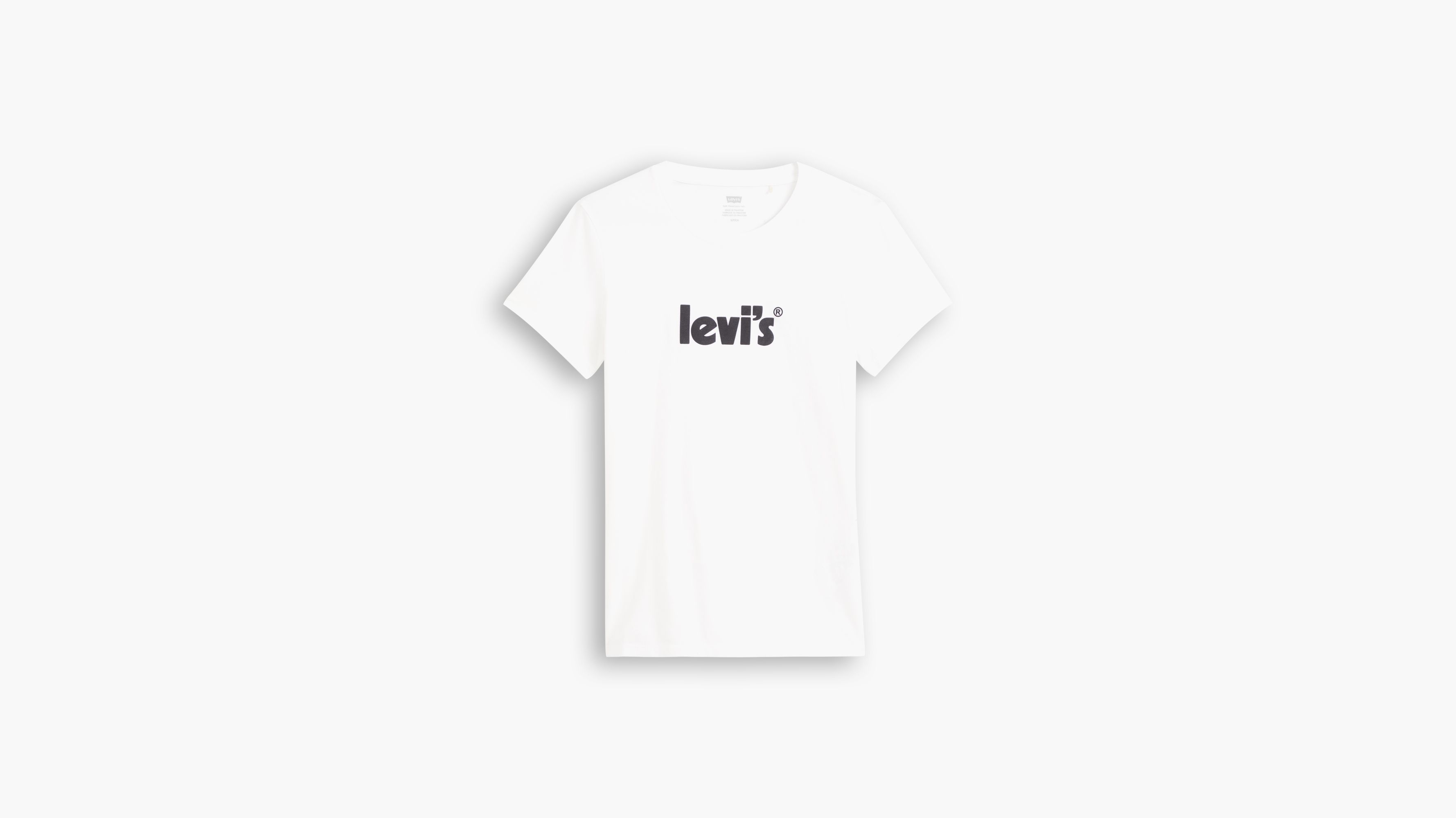 T-shirt Perfect - Poster Logo Sugar Swizzle - Blanc