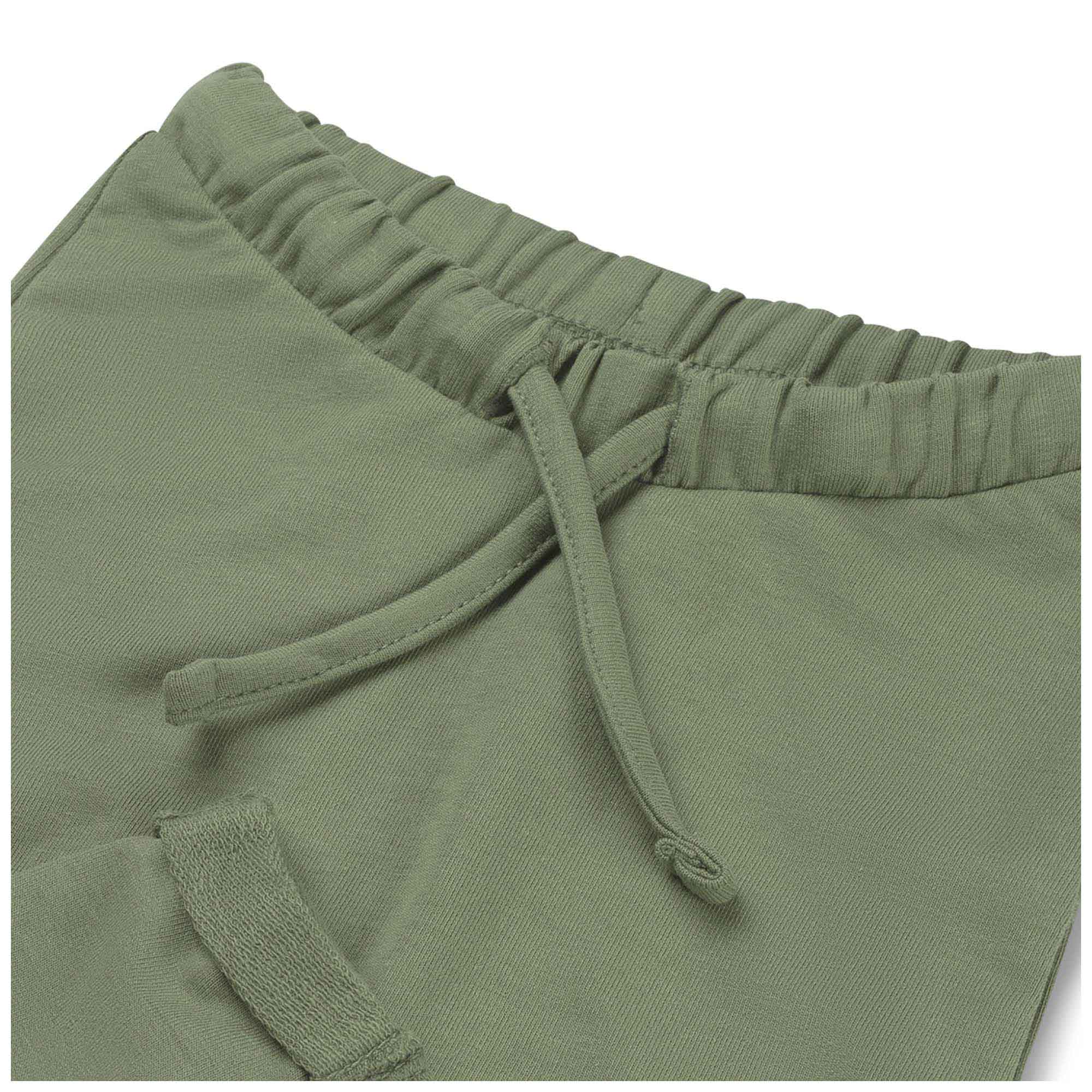 Prénatal peuter broek  effen groen