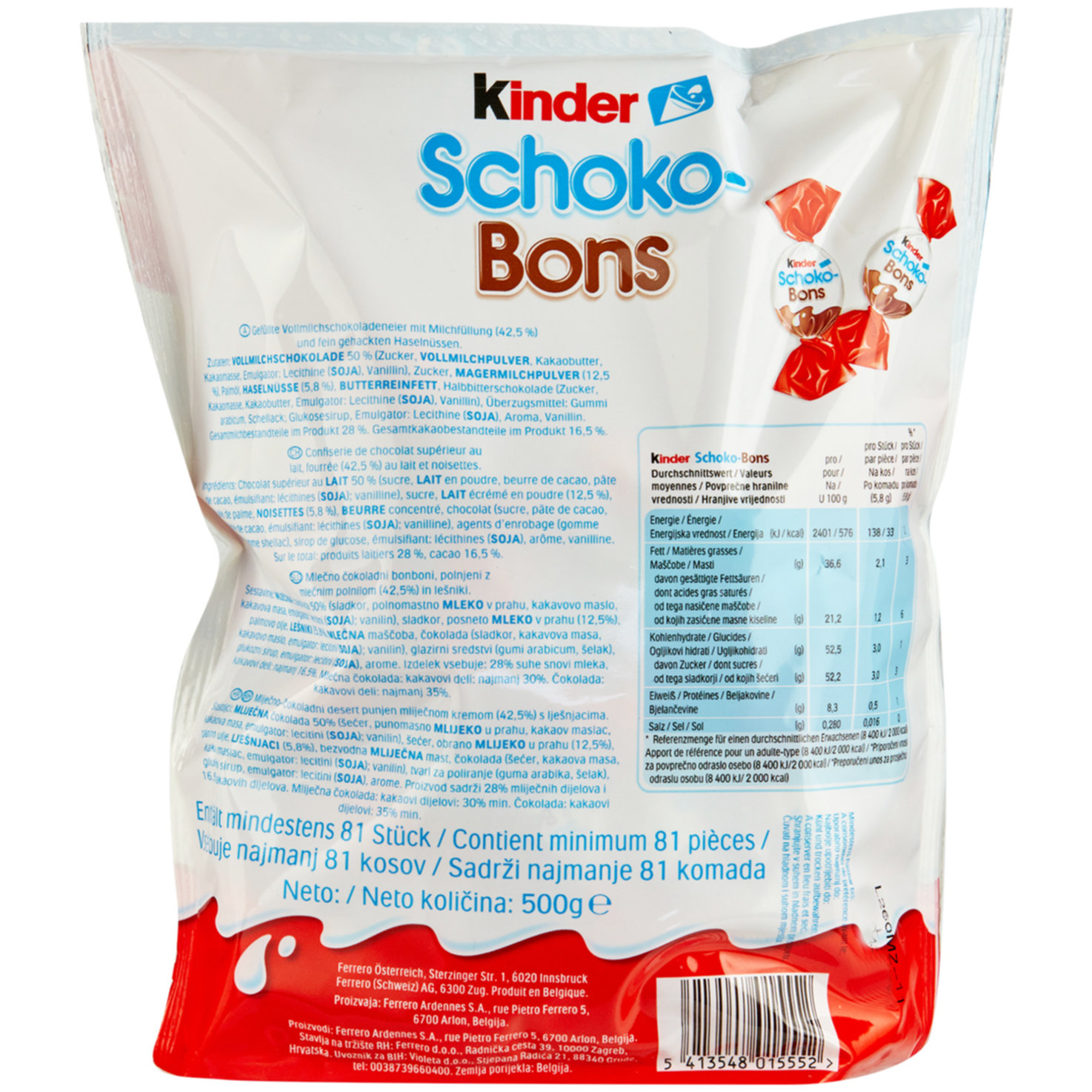 Kinder Schokobons