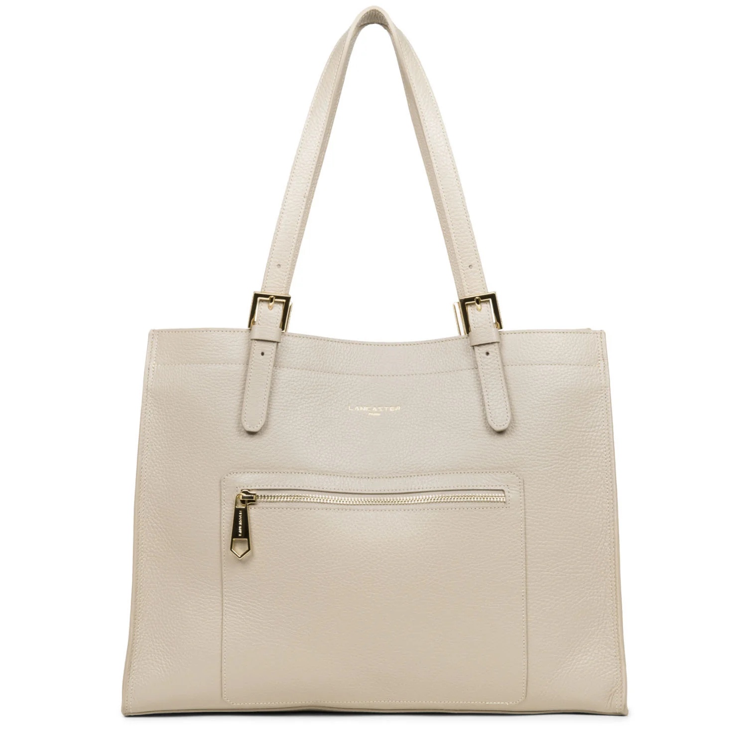 Foulonné Double-Grand sac cabas épaule