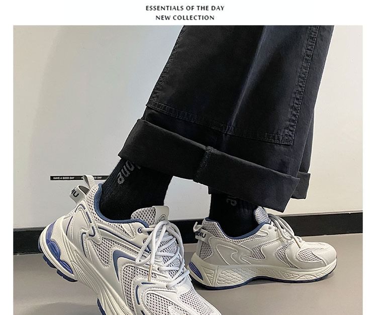 HANO - Platform Paneel Sneakers