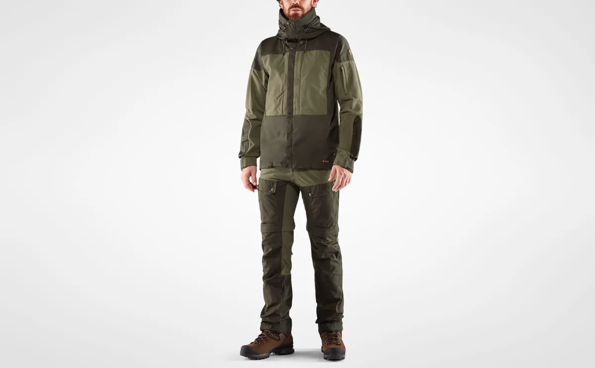 Fjällräven Men's Keb Gaiter Trousers Long Deep Forest/Laurel Green