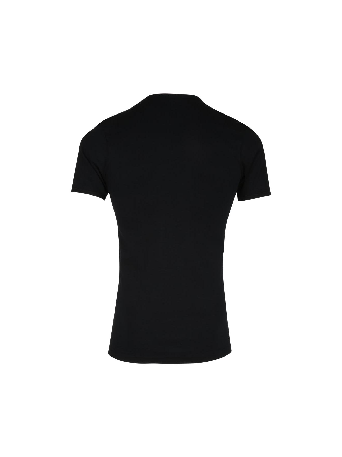 Tee-shirt encolure ronde, pur coton