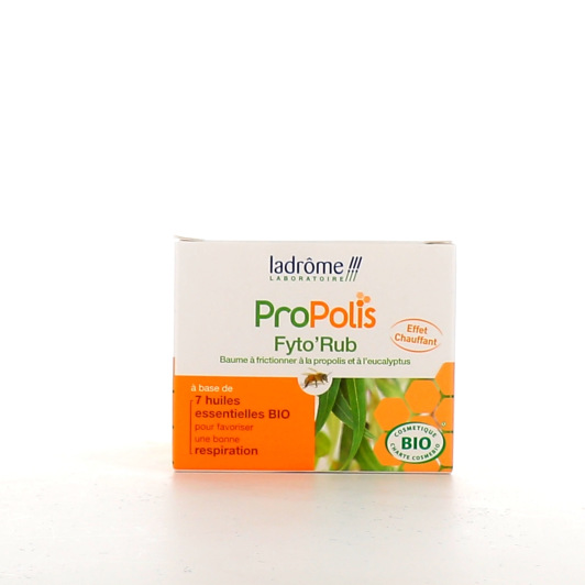 Baume respiratoire à la propolis Ladrôme ProPolis Fyto'Rub