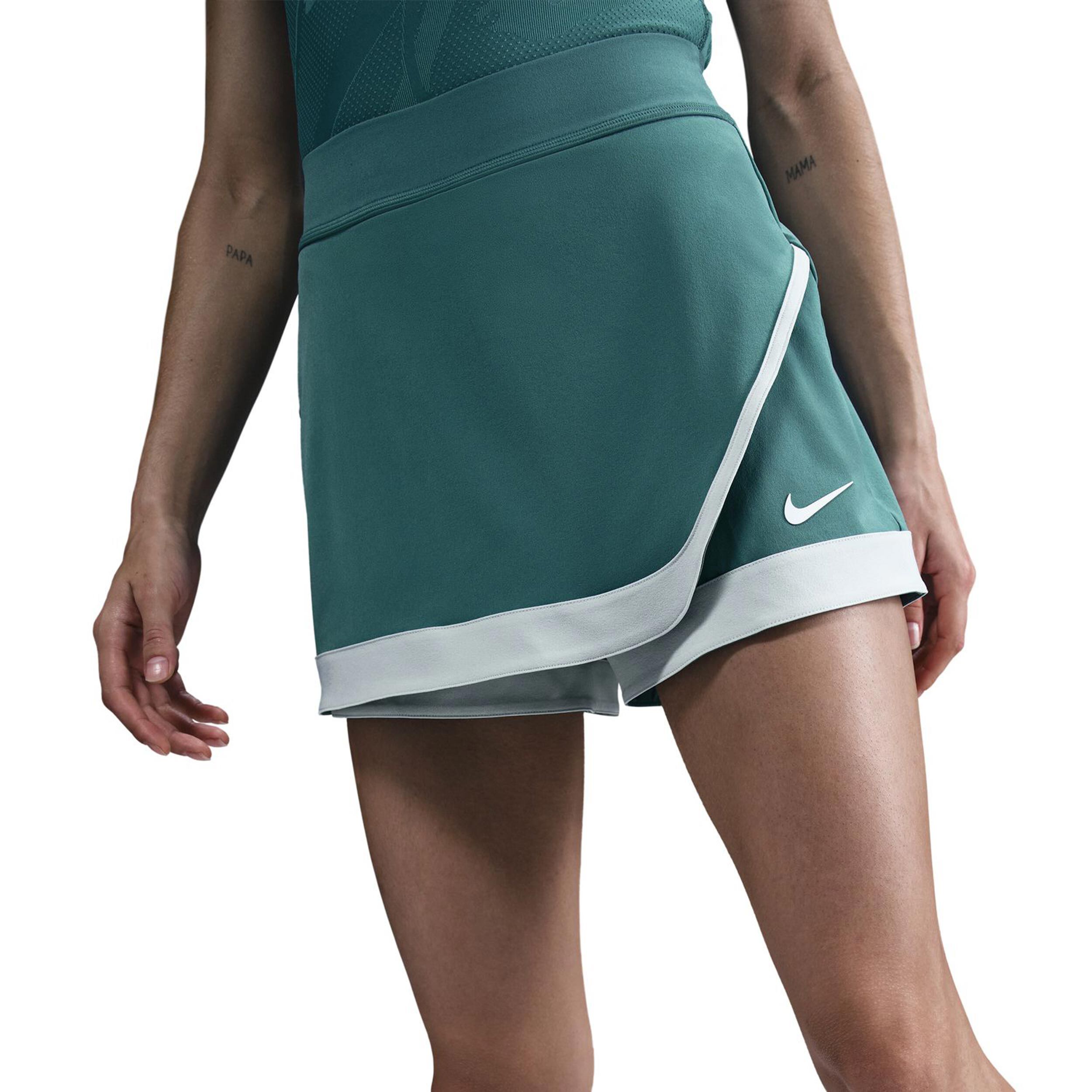 Nike Court Dri-Fit Slam Jupe Femmes - Bleu Petrol