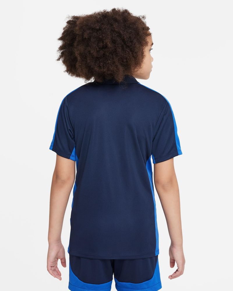 Polo Nike Academy 23 Bleu Marine & Bleu Royal pour enfant