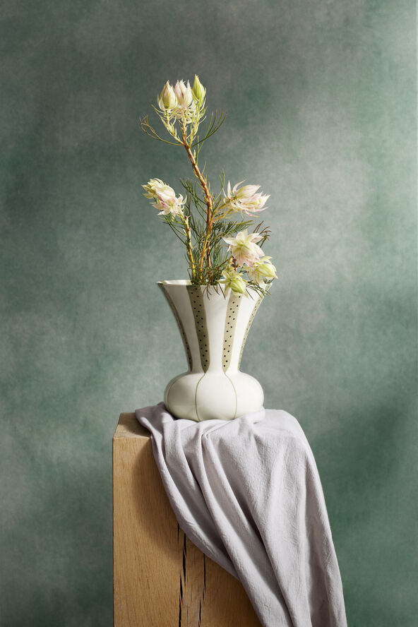 Kähler Signature Vase H20 grøn Grøn
