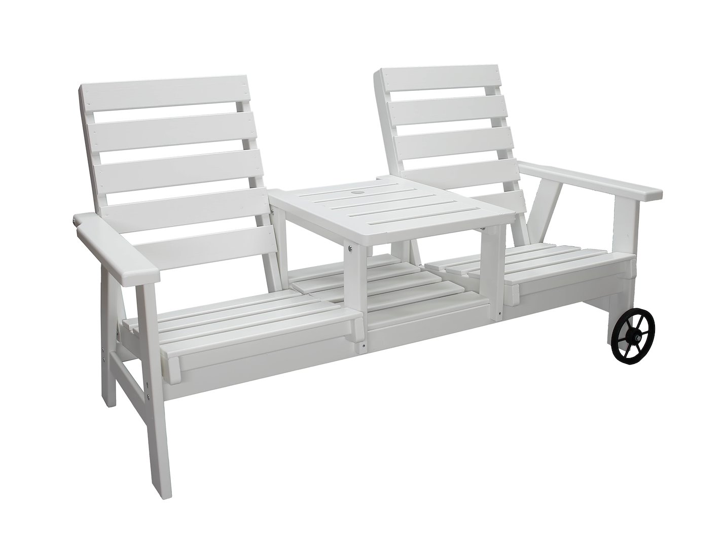 Risør duo sofa Hvitlasert furu heltre furu