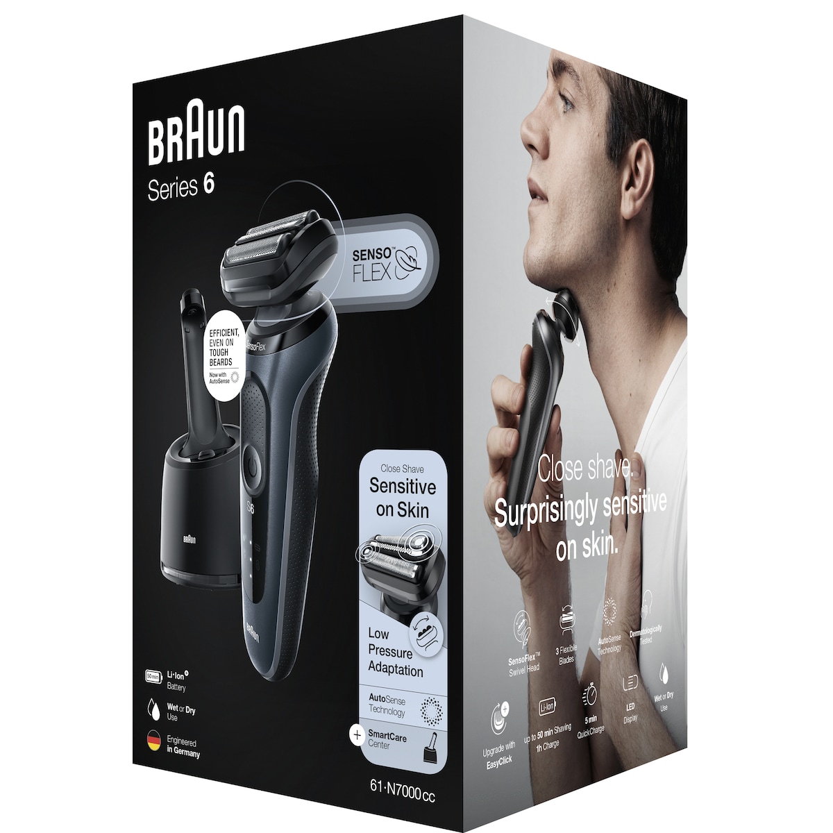 Braun Series 6 barbermaskin 61-N7000cc
