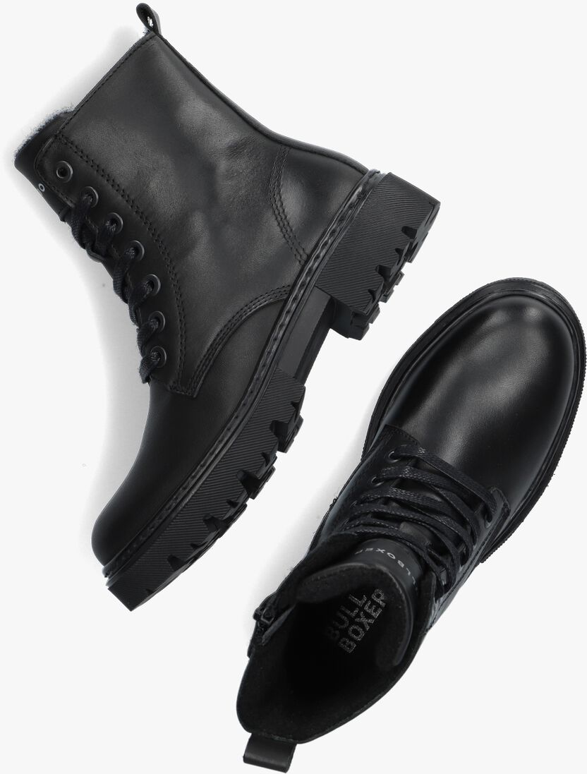 BULLBOXER zwarte bullboxer veterboots ajs500