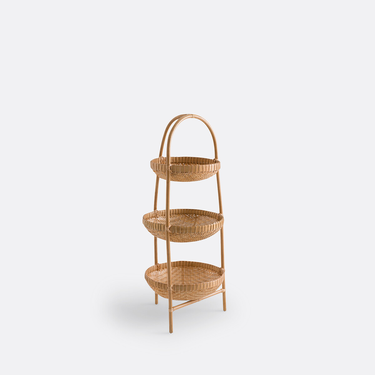 LA REDOUTE INTERIEURS<br>Etagère com 3 cestos em rattan e bambu, Jyska