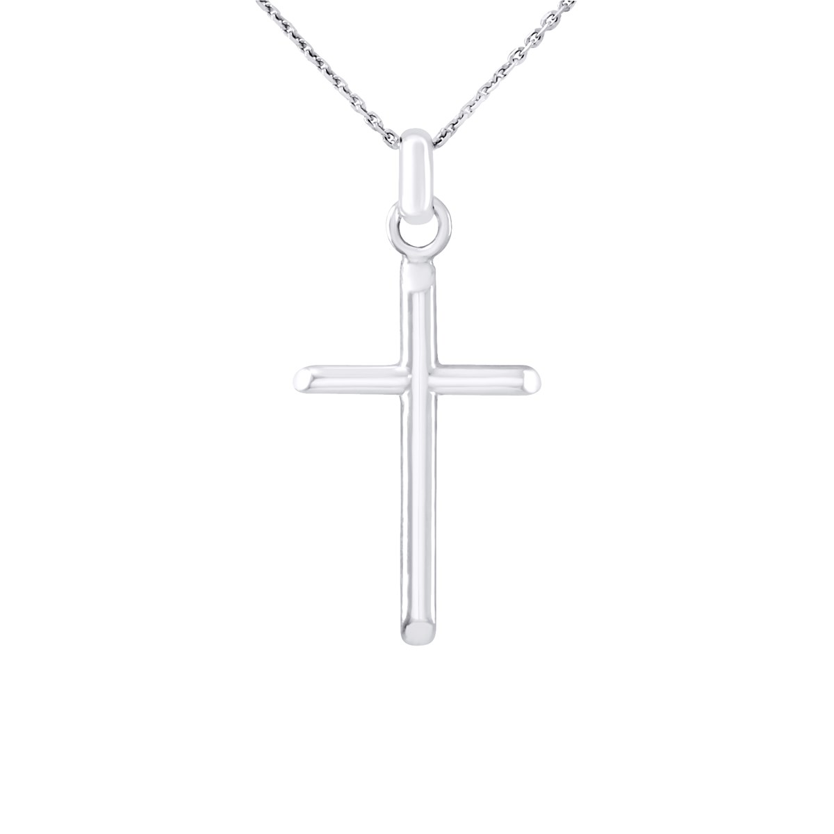 Pendentif GRANDE CROIX SIMPLE - Argent 925