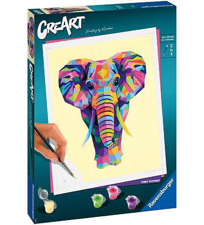 Ravensburger CreArt Males?t - Funky Elephant