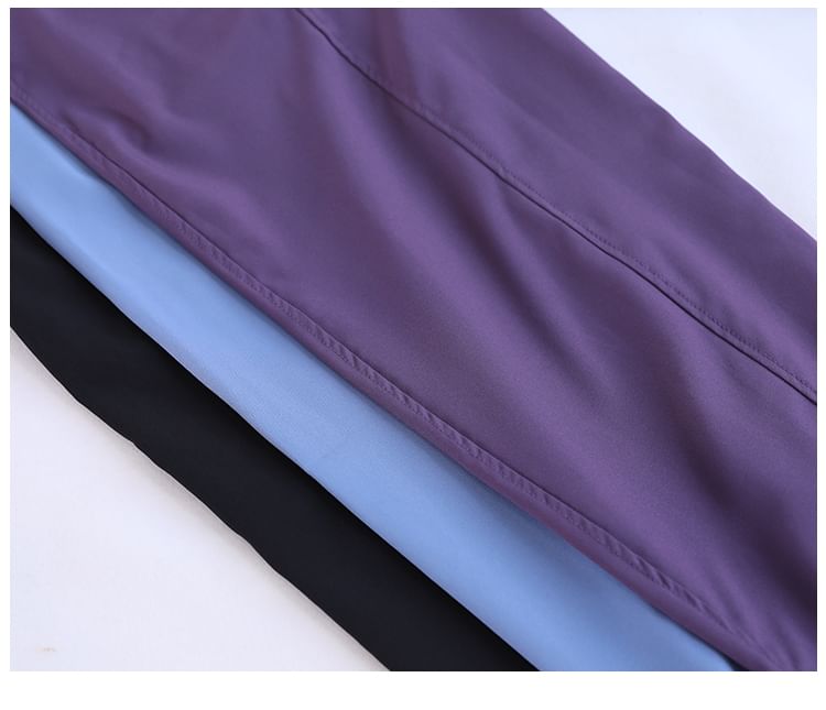 Engiko - High Rise Plain Harem Track Pants
