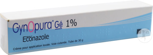 Gynopura Gé 1% Nitrate D'Éconazole Crème Pour Application Locale Tube 30g