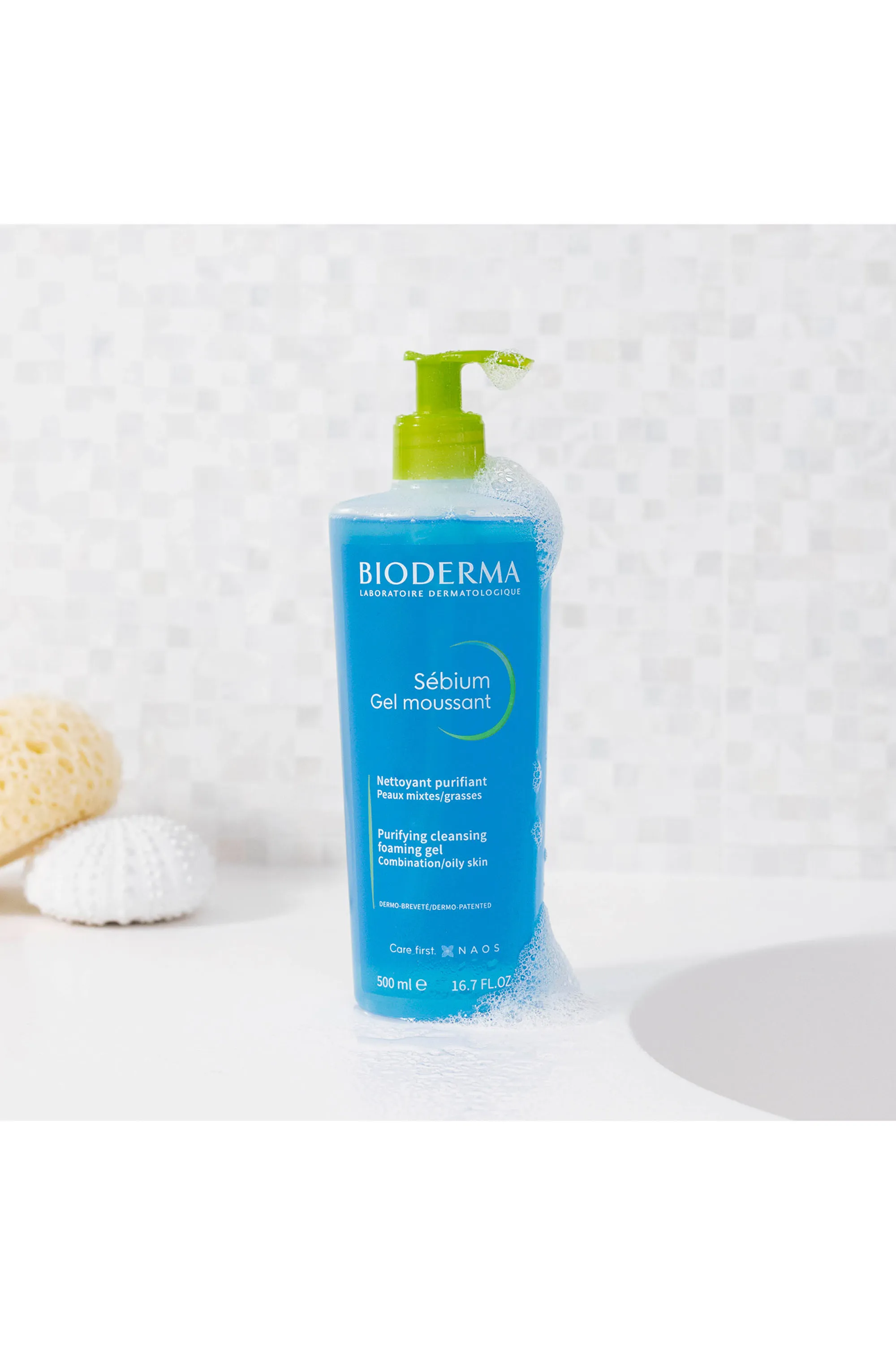 Bioderma Gel moussant nettoyant purifiant Sébium-100 ml