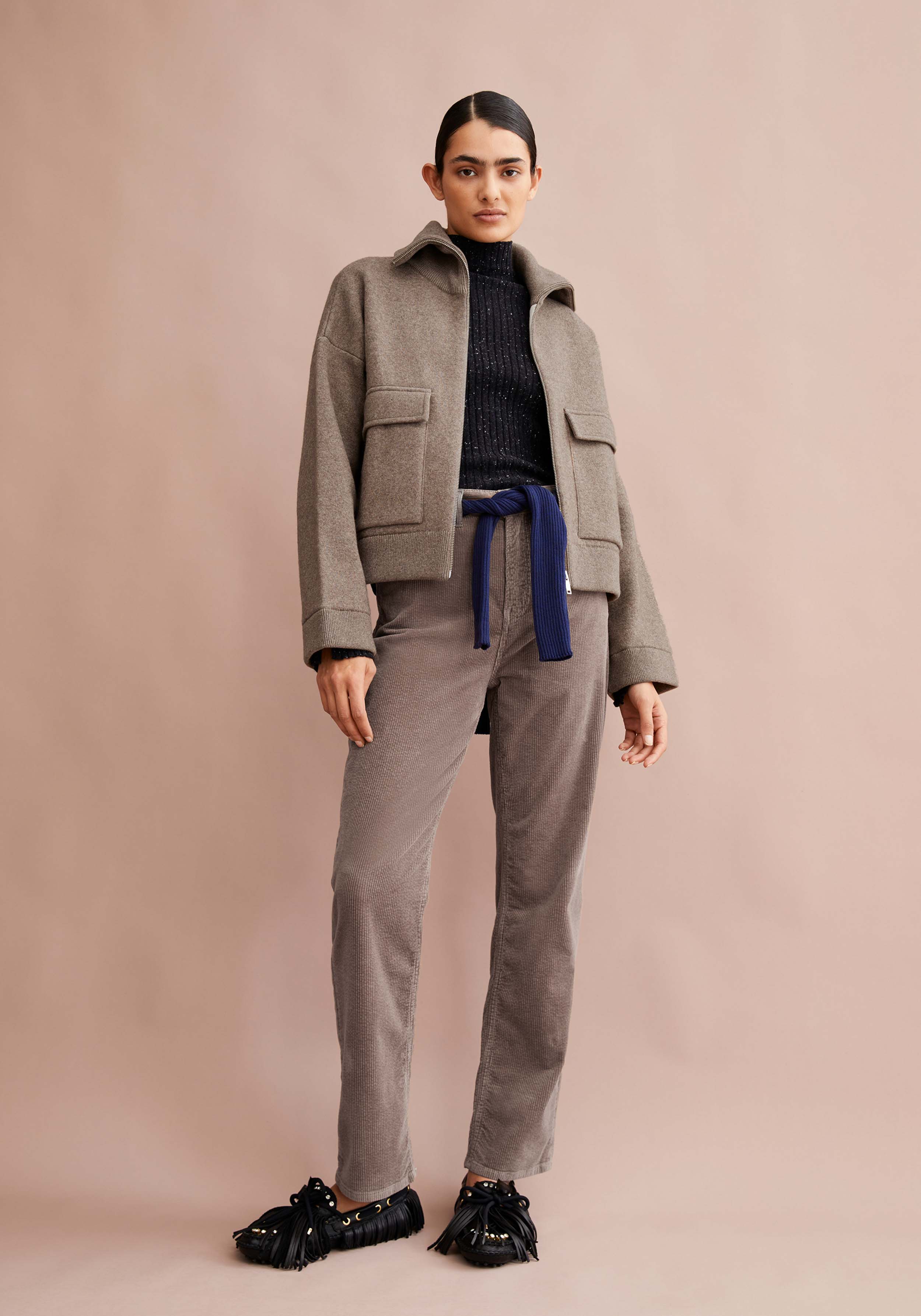 Armedangels Cord-Hose Aaikala Corduroy Walnut Cream