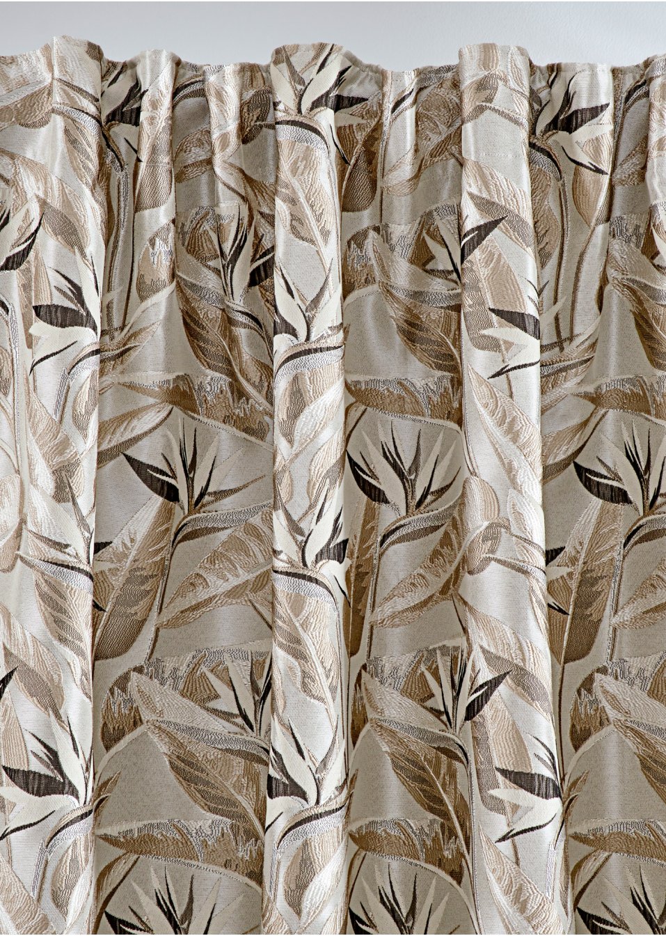 Panneau jacquard avec motif floral (1 pce.)