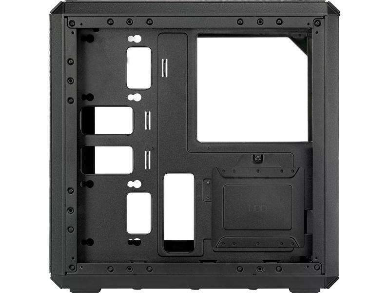 Cooler Master PC-Gehäuse Q300L V2 Schwarz Flexibel gestaltbarer Mini-Tower