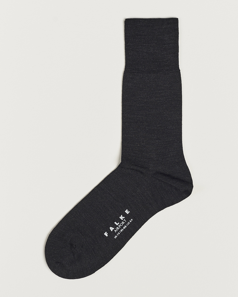 Falke Airport Socks Anthracite Melange