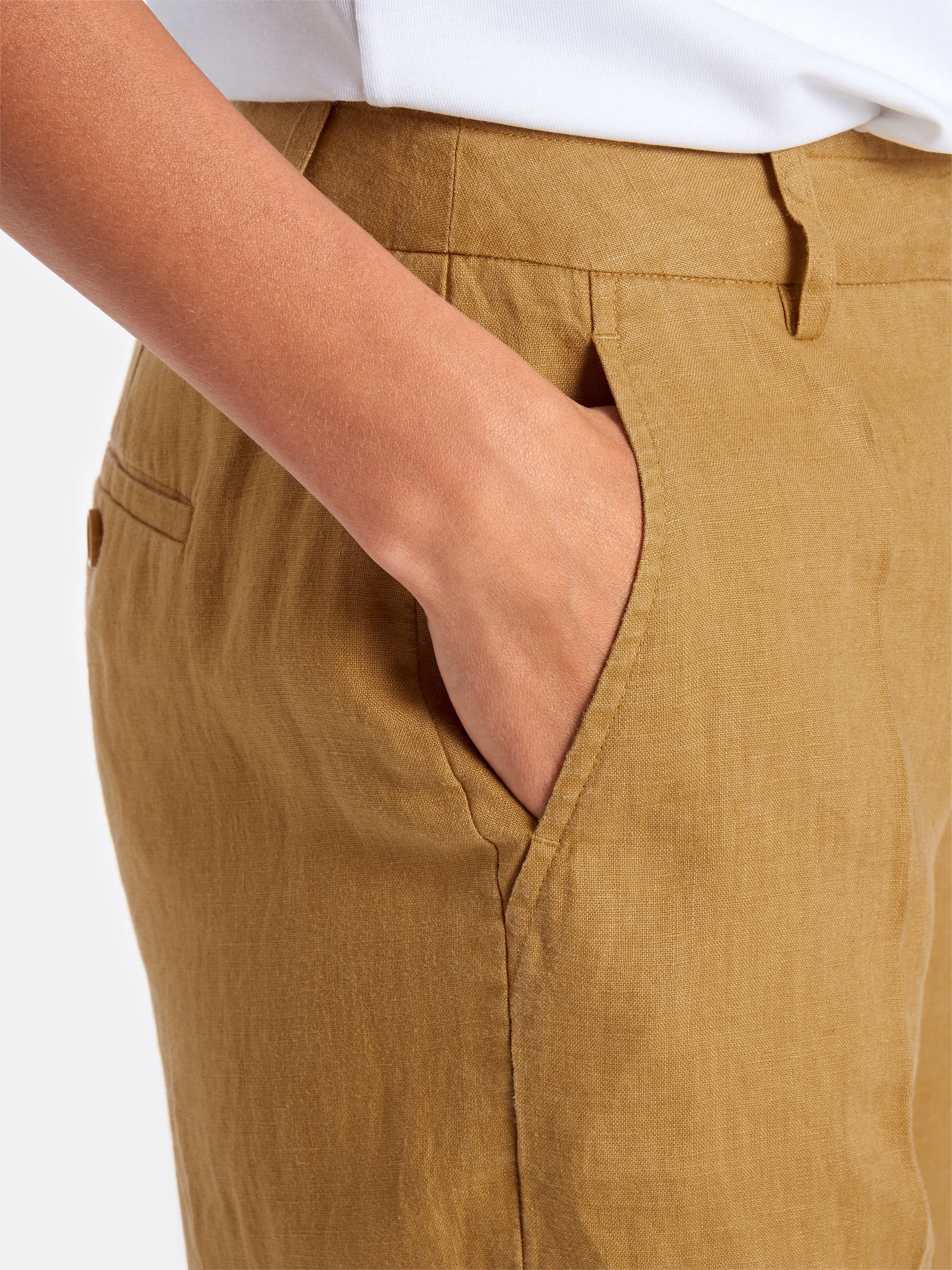 Hose Passform Cornelia aus 100% Leinen