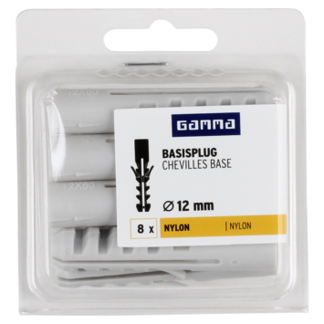GAMMA Basisplug 12x60mm 8ST