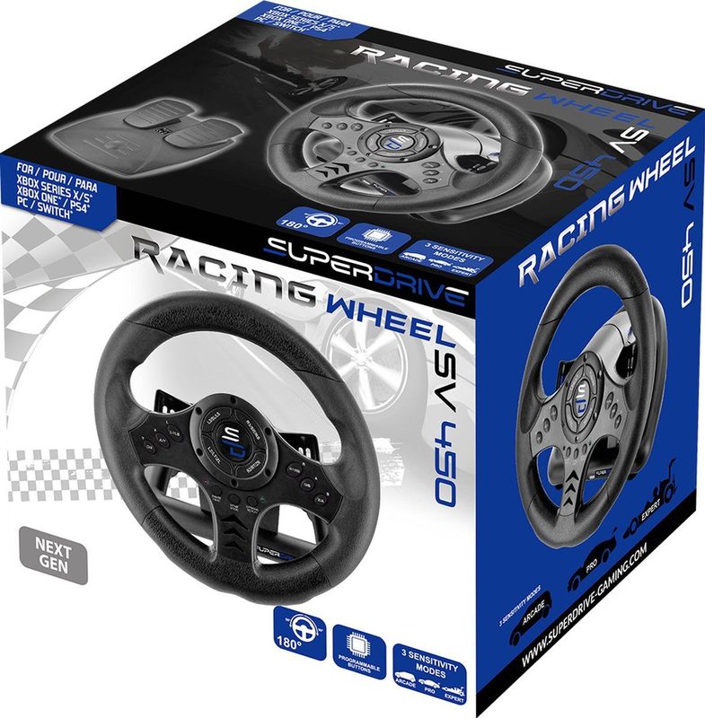 Subsonic Superdrive SV 450 Game Stuur - Switch PS4 Xbox PC