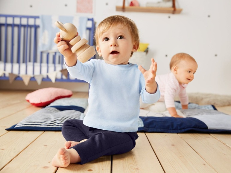 3 baby shirts met lange mouwen