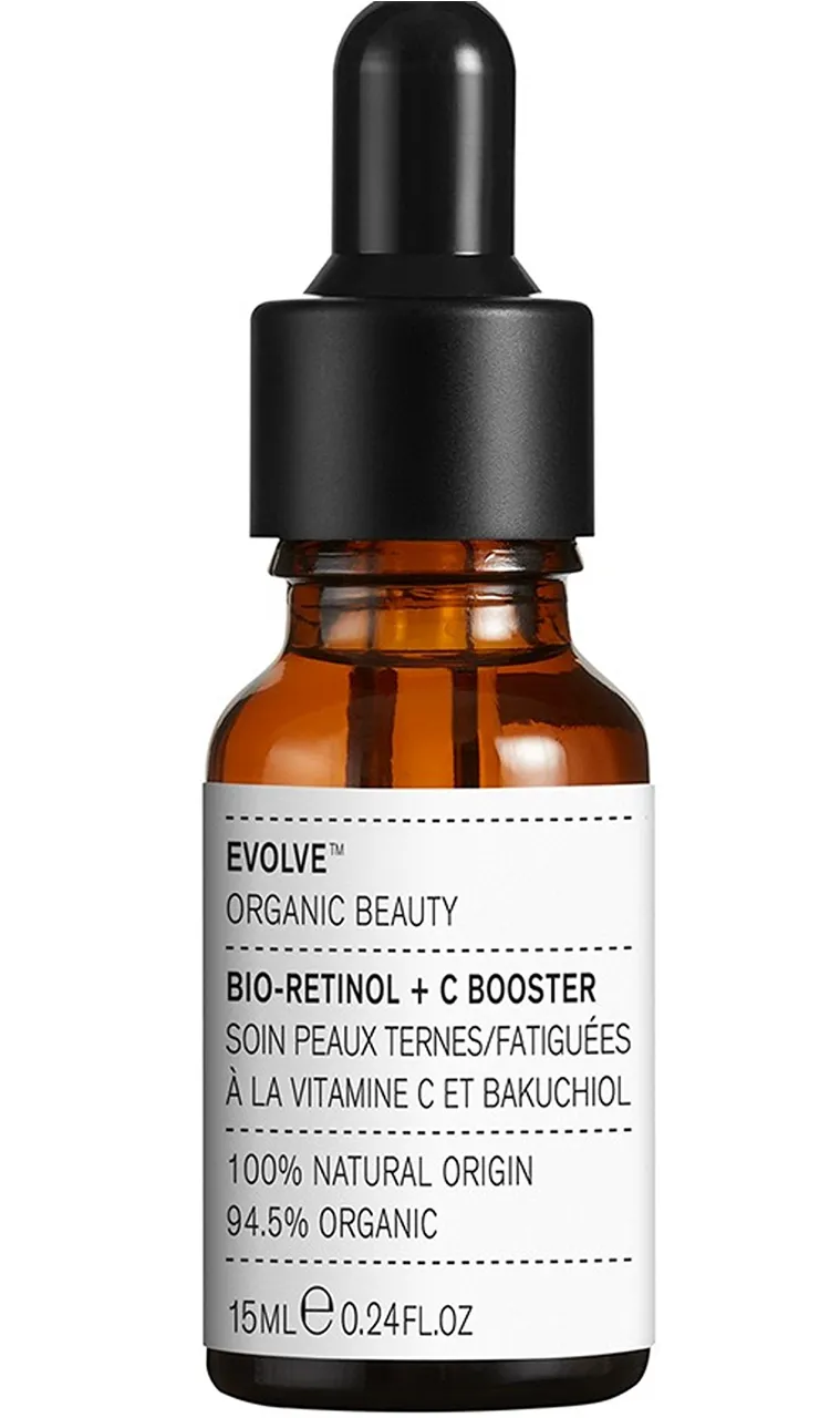 Evolve Beauty Huile visage éclat Bio-Retinol + C Booster-15 ml
