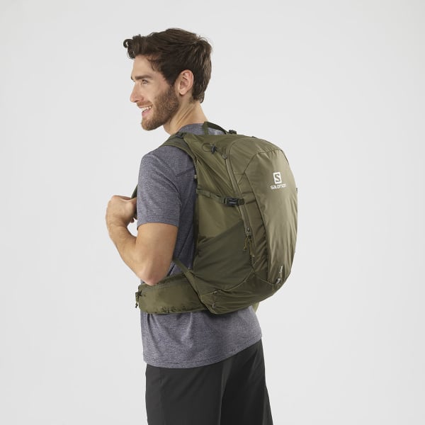 Sac trail SALOMON SALOMON TRAILBLAZER 30 MARTINI OLIVE/OLIVE NIGHT/EBONY 23 MARTINI OLIVE/OLIVE NIGHT/EBONY