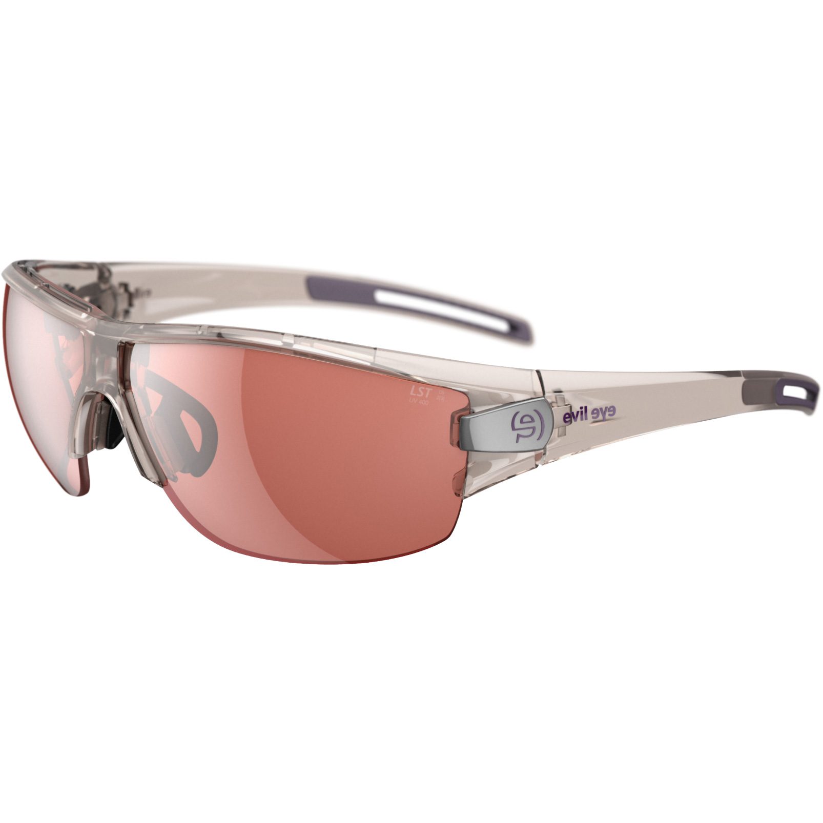 evil eye trace ng Sonnenbrille rosé transparent