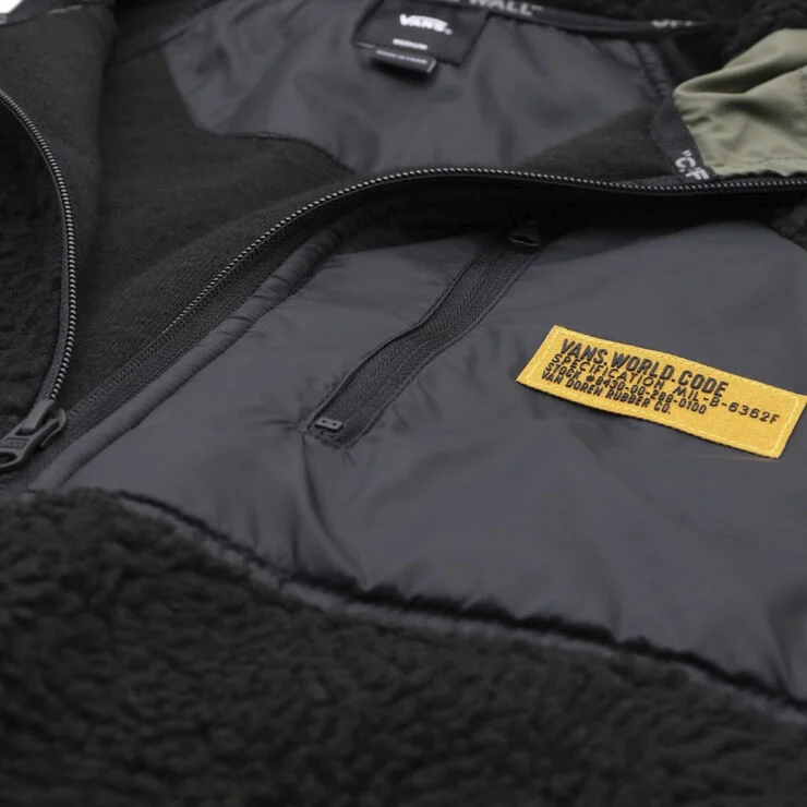 Vans MN VANS WORLD CODE S BLACK/GRA Black