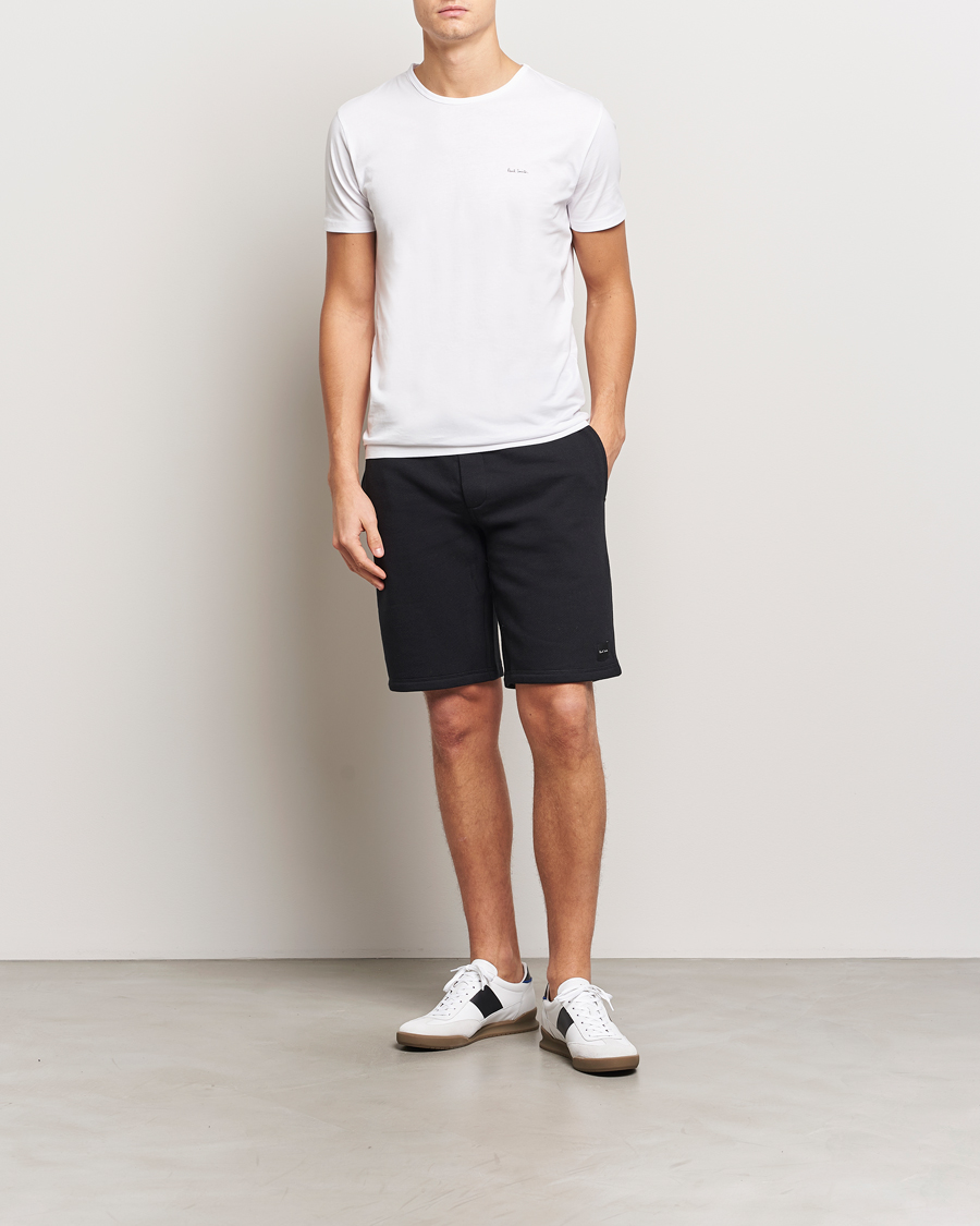 Paul Smith Artist Rib Sweatshorts Black
