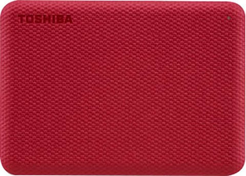Toshiba externe HDD-Festplatte »Canvio Advance 4TB Red 2020« 2,5 4 TB Anschluss USB 3.2